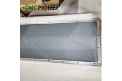 Aluminum honeycomb vent with frame ready for shipment